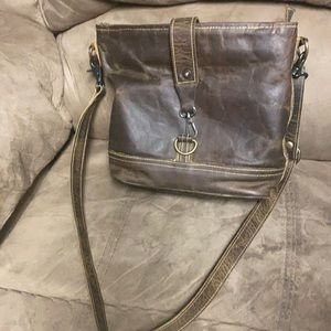 Myra leather cross body